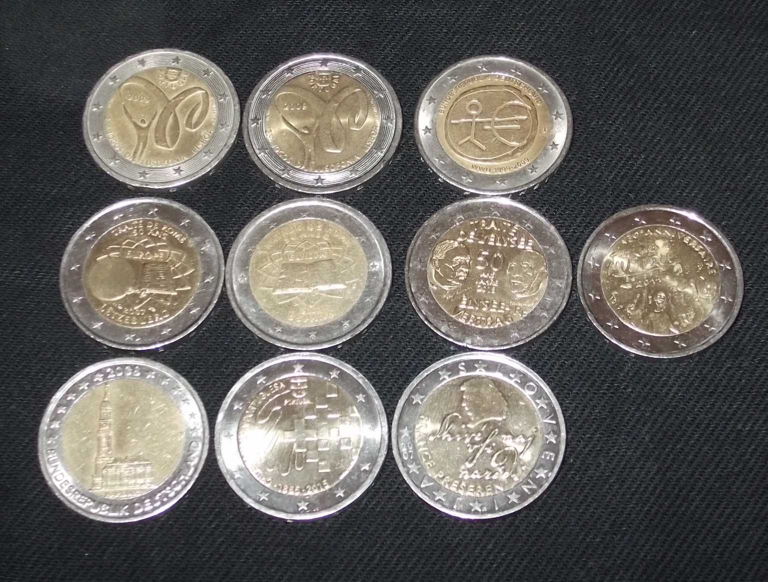 Moedas Comemorativas 2 Euros