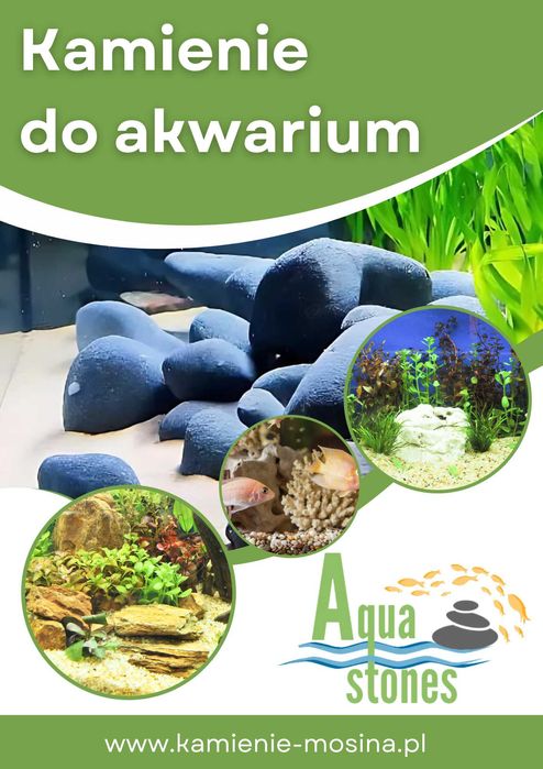 kamienie do akwarium, terrarium, skałki