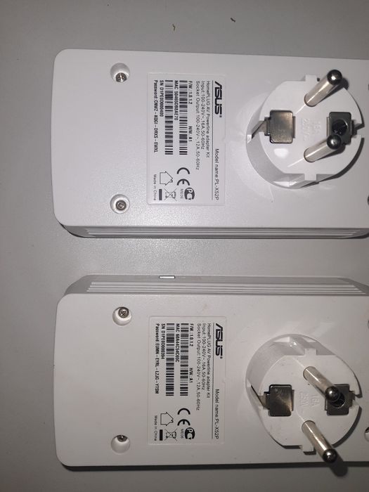Powerline-адаптер Asus PL-X52P 500Мбит/с, Gigabit, 4-port (2шт.)