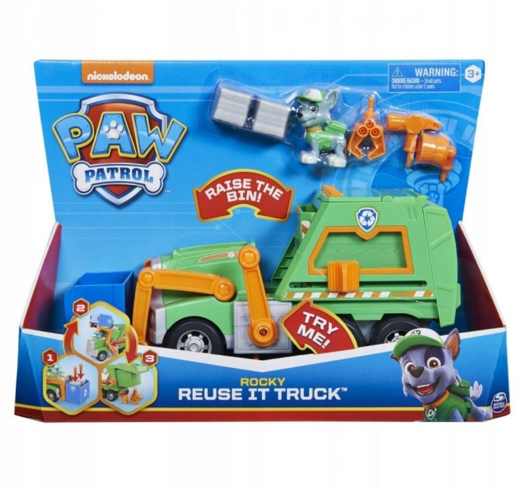 PAW Patrol Rocky’s Reuse samochodzik psi patrol