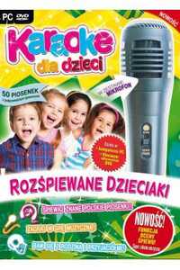 Zestaw Karaoke PC/DVD Mikrofon Rozśpiewane Dzieciaki AVALON