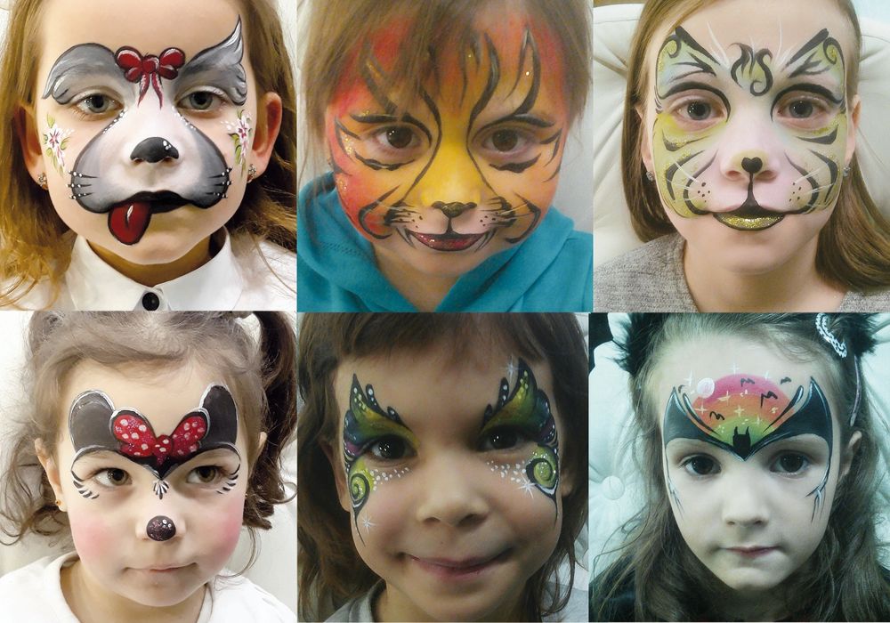 Malowanie twarzy/buziek (imprezy,  festyny, urodziny,  wesela, komunie