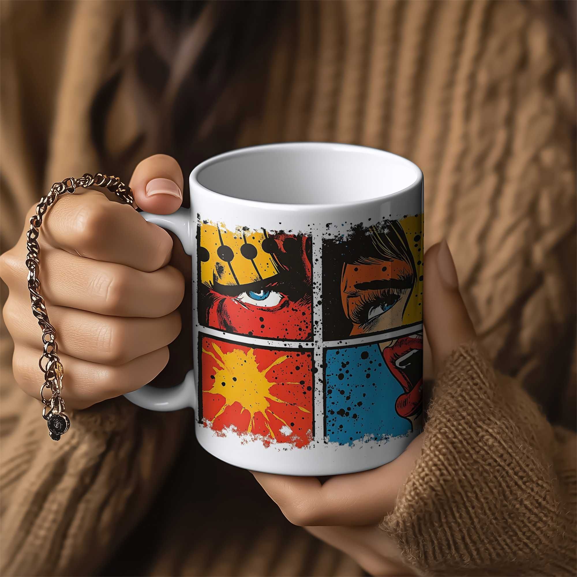 KUBEK RETRO POP – Poranek z Supermocą!