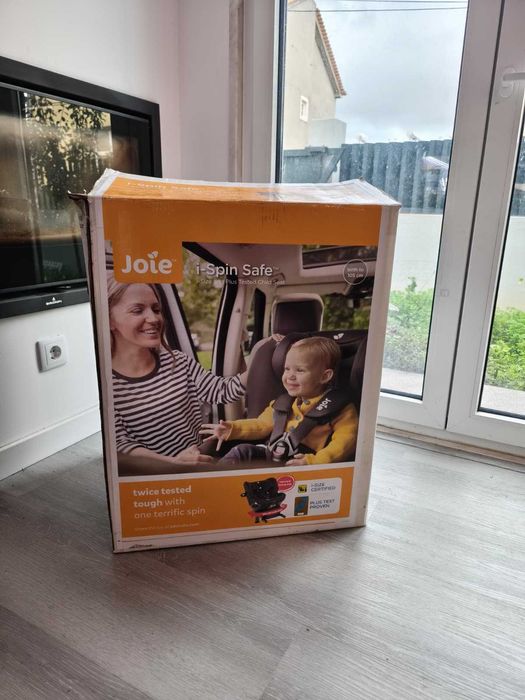 Cadeira Bebé Auto giratória isofix - Joie iSpin Safe Plus Test