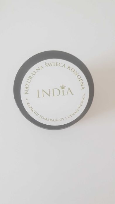 Świeca konopna z woskiem sojowym 90 g
