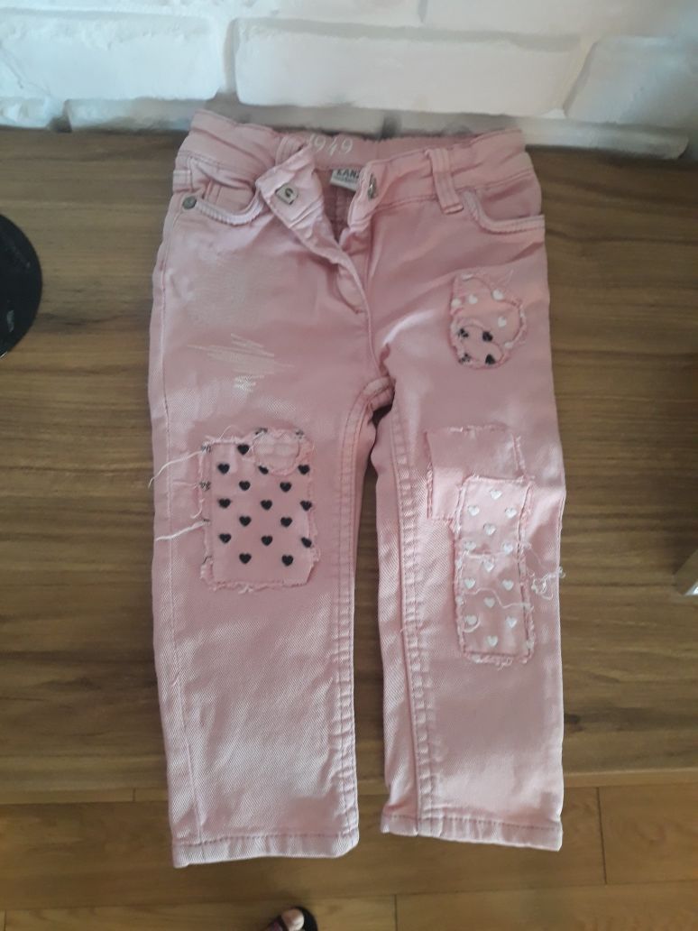 Katanka i spodnie jeansowe KANZ