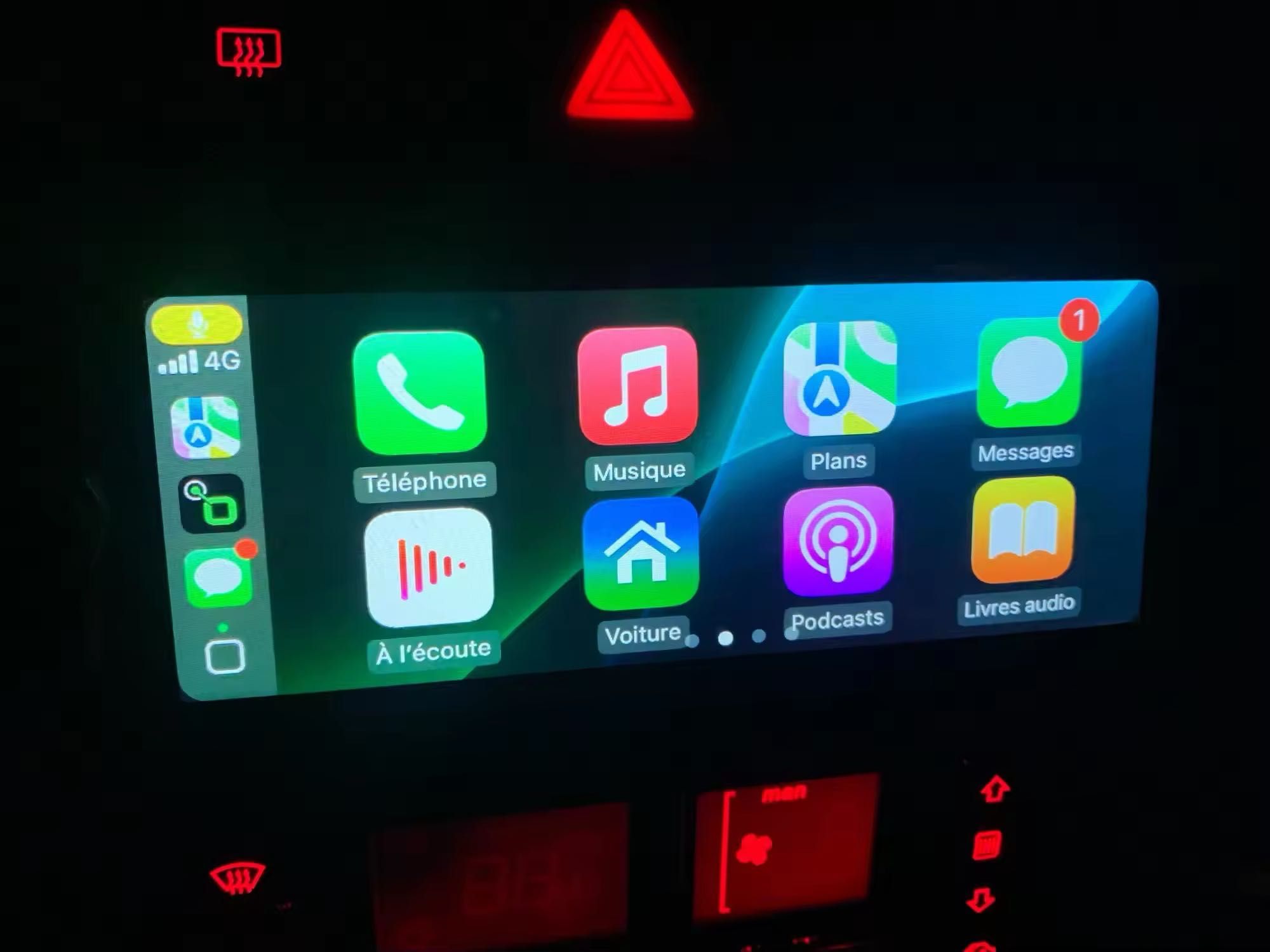AutoRádio Android 7” 1 Din(universal) cCarplay Wi-Fi e microfone NOVO
