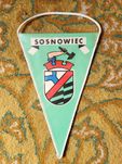 Proporczyk Sosnowiec PRL