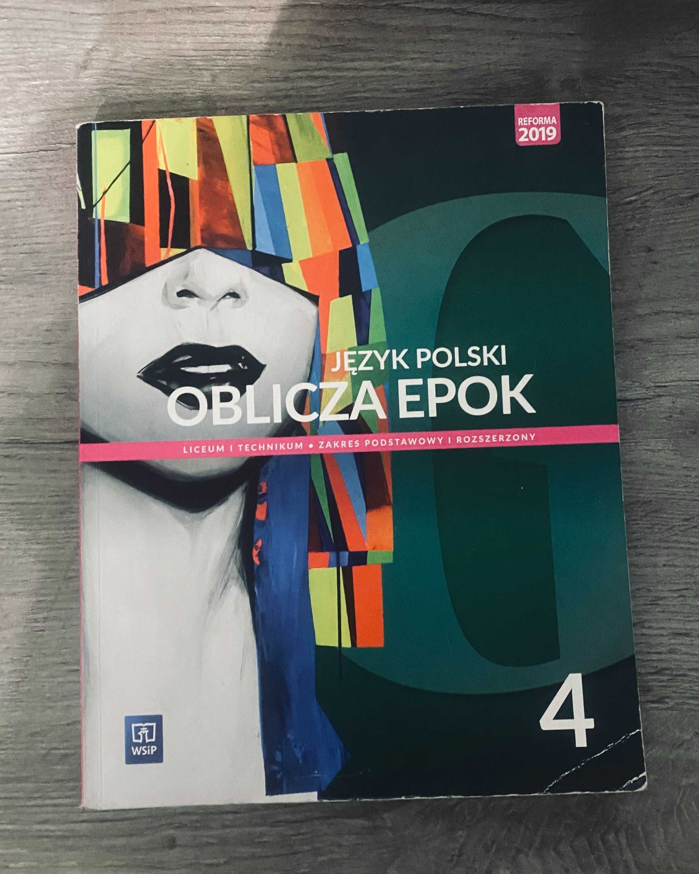 Podręcznik do polskiego "Język polski oblicza epok" część 4