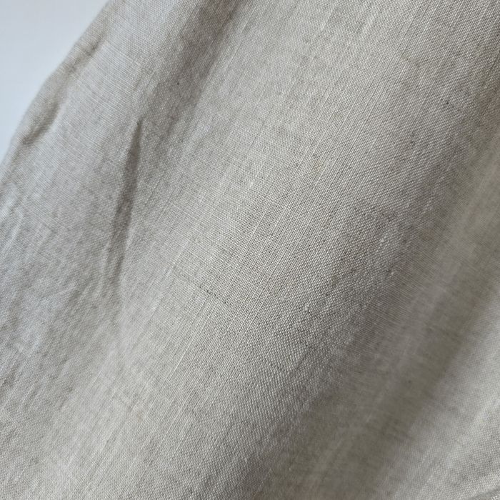Spodnie Zara l 40 materiałowe linen len culotte kuloty Massimo Dutti