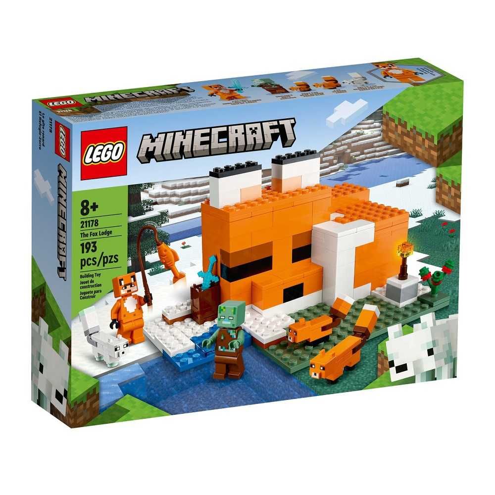 Klocki Lego Minecraft 21178 Siedlisko lisów