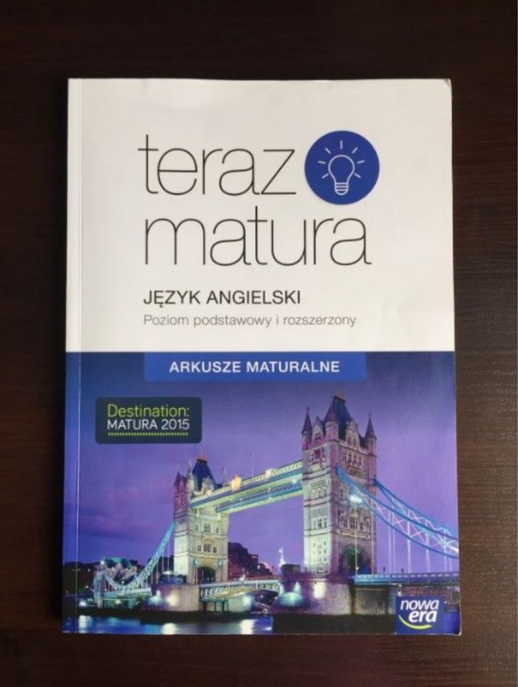 Teraz matura. Język angielski - p. podstawowy i rozszerzony. Arkusze