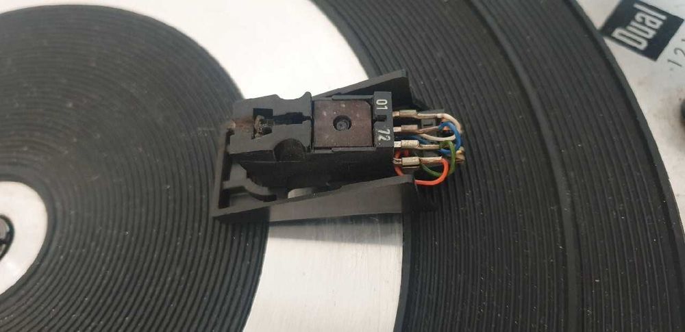 Adapter DUAL - z radiem i wzmacniaczem - gramofon - retro - oryginalny