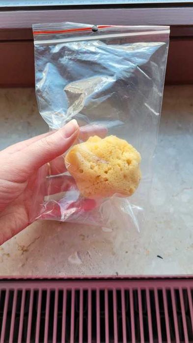 Gąbka morska, naturalna gąbka do mycia, mała