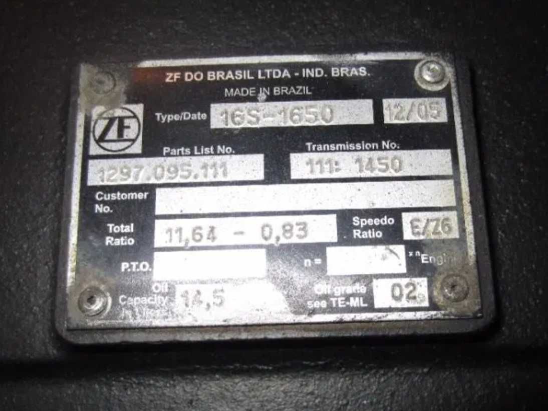 Коробка Передач ZF 16S-1650 16-Ступ. для МАЗ КРАЗ 7511 в Ідеал Стані
