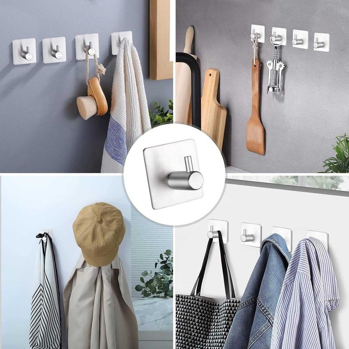 Haczyki, wieszaki do łazienki zestaw 4szt.