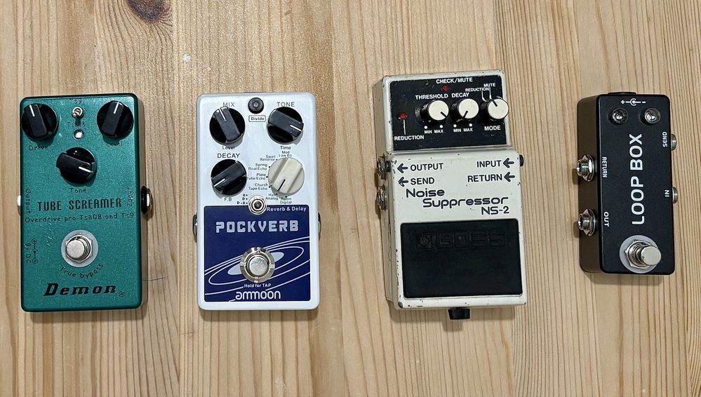 Pedais de Guitarra - Vários