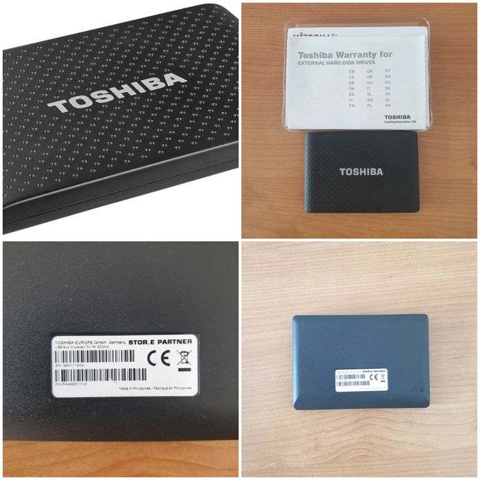 Dysk przenośny  | 1000 GB | Toshiba 1TB Store Partner 2,5'' USB 3.0