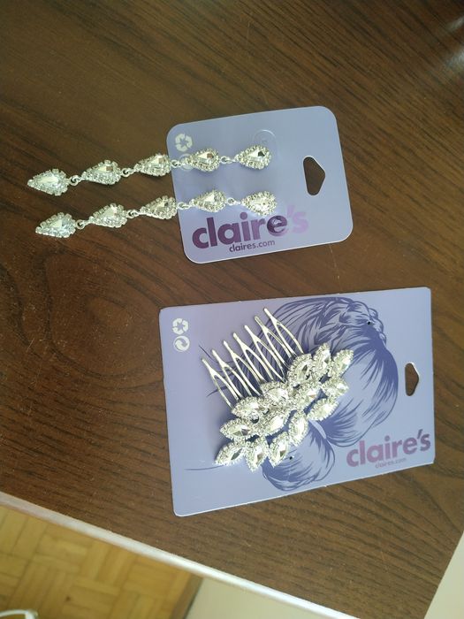 Komplet biżuterii na weselu lub zabawę