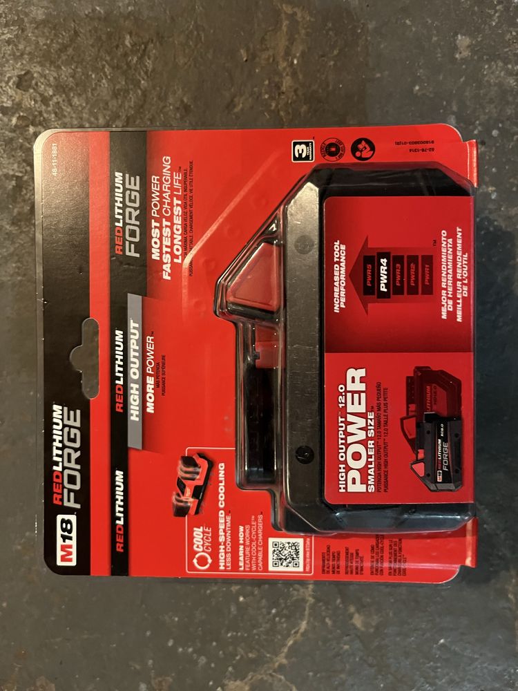 Bateria(akumlator)Milwaukee XC8.0 FORGE
