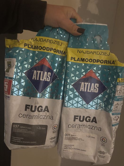 Fuga atlas 037 grafitowy i 001 bialy