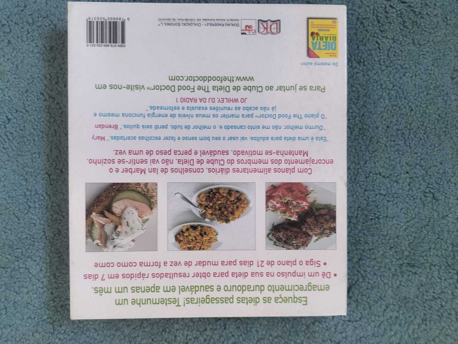 Livros de dieta como novos