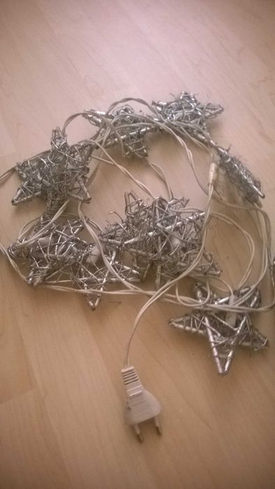 Conjunto de Decoração de Natal prateada