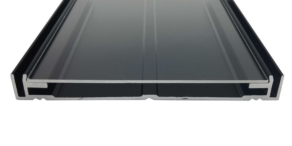 Plexi na wymiar - pleksi (2 × 100 × 142 mm) - do profilu szerokości 16
