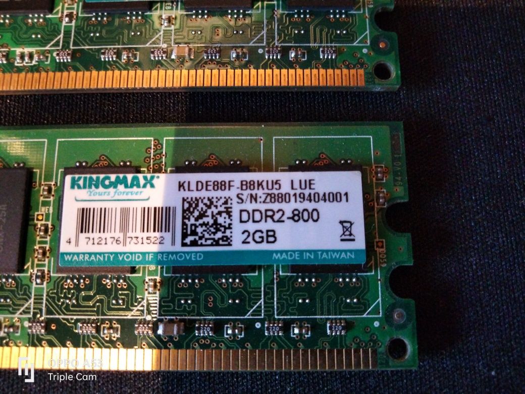 Pamięć ram DDR2 800 2x2gb