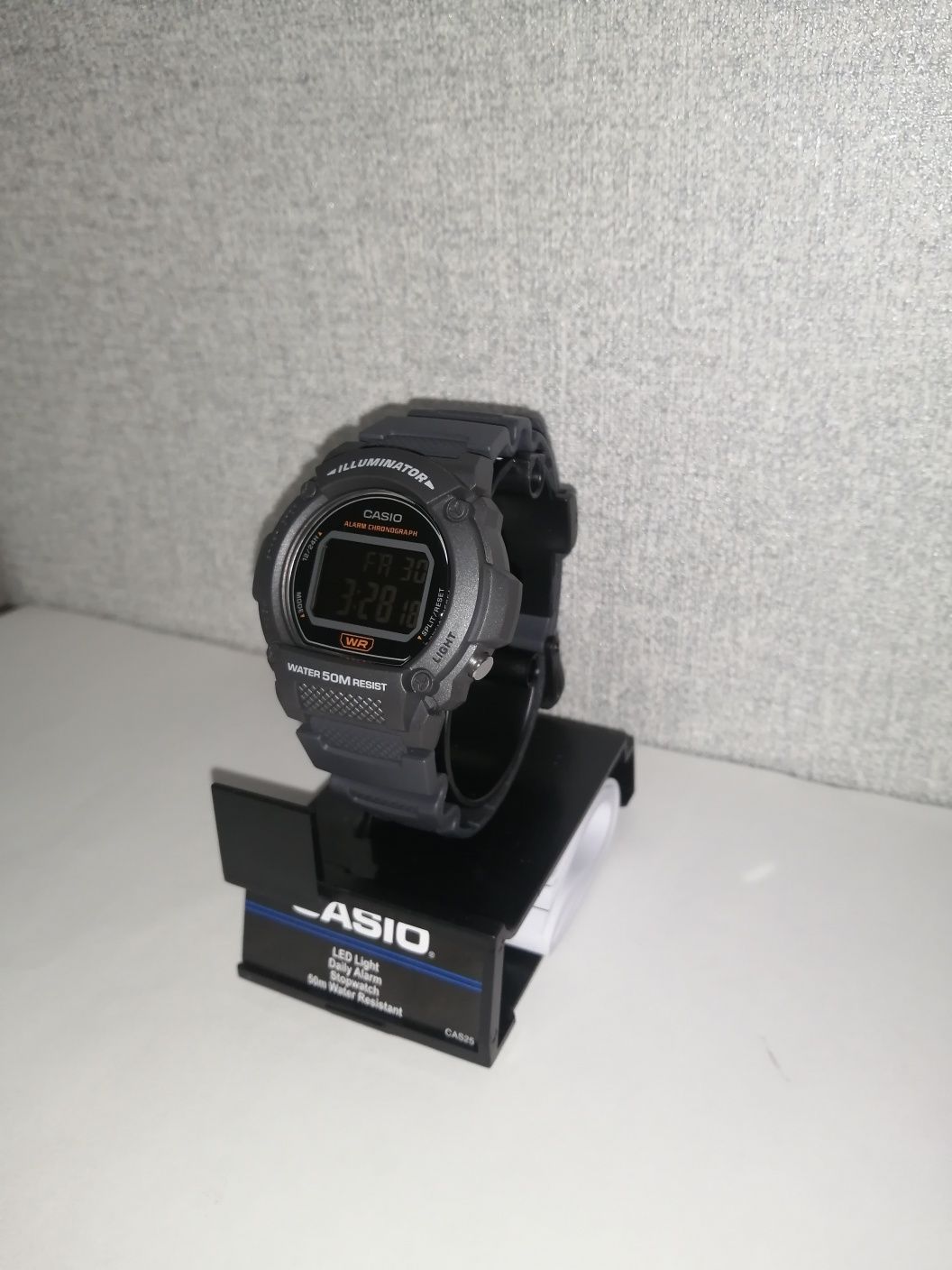 Мужские часы Casio W-219H-8BVCF Gray