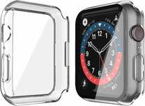 Misxi Zestaw 2 szt. Obudowy z Szkłem Ochronnym Apple Watch 41mm czarna