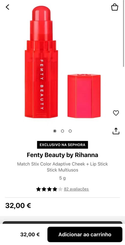 Conjunto Fenty Beauty (NOVO)