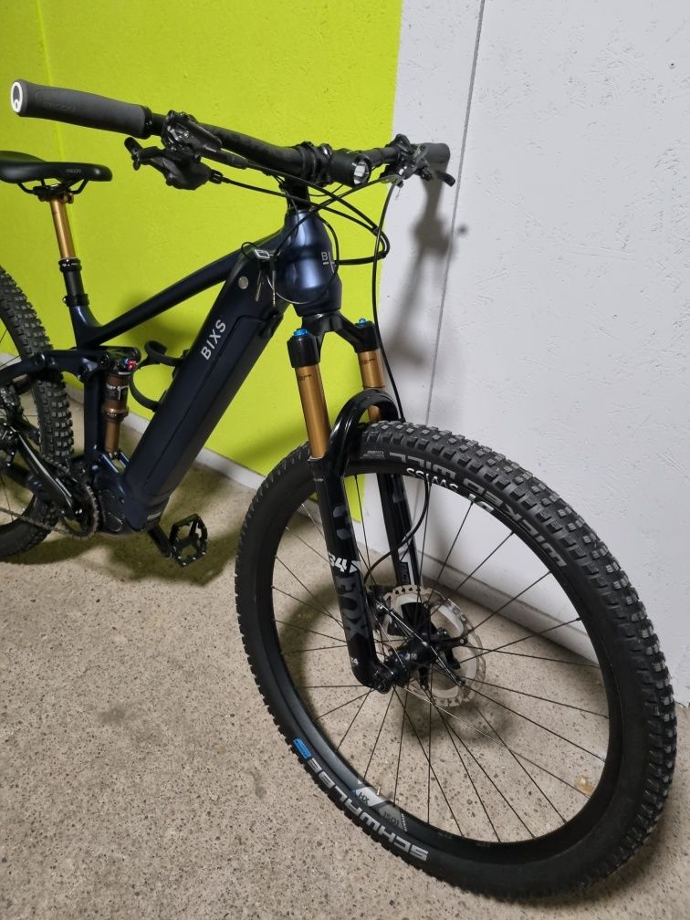 Rower elektryczny MTB BIXS SIGN EX  S 150-165 cm Fox Kashima XT