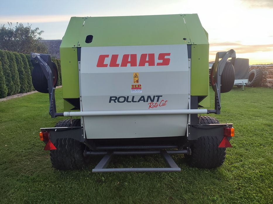Claas Rollant 350 RC Roto Cut Polecam Krone
