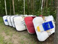 Rower Wodny Rowerek Wodny 4-5 osobowy 3 sztuki