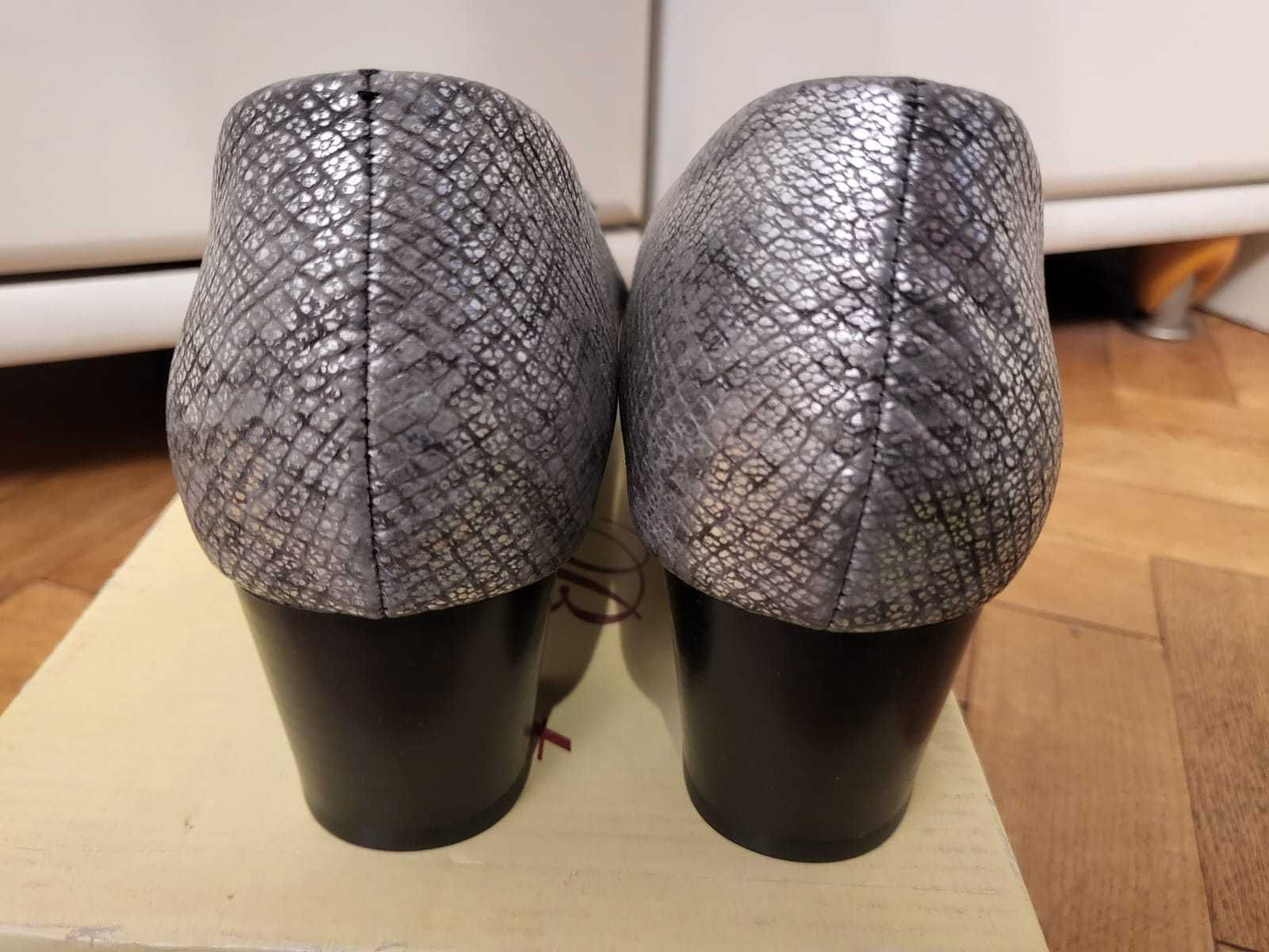 Eleganckie buty, trzewiki, nowe. Maciejka. Rozmiar 41. Okazja