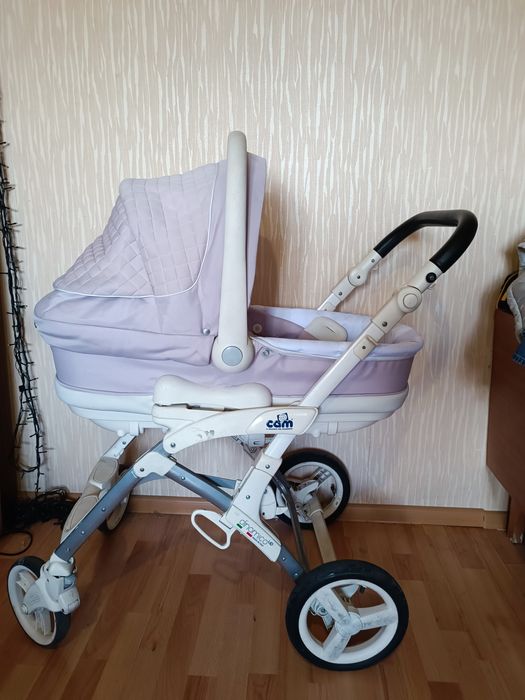 Коляска Can 3 в 1 Dinamico Up Orso розовий