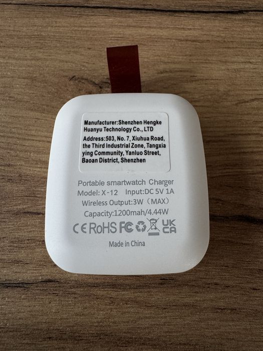 Apple Watch Powerbank Ładowarka bezprzewodowa.