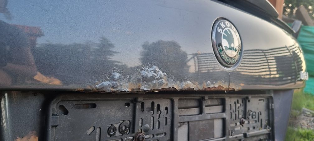 Klapa bagażnika Skoda Octavia 2 II FL kombi kolor 9153