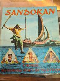 Caderneta de cromos completa SANDOKAN - PANINI