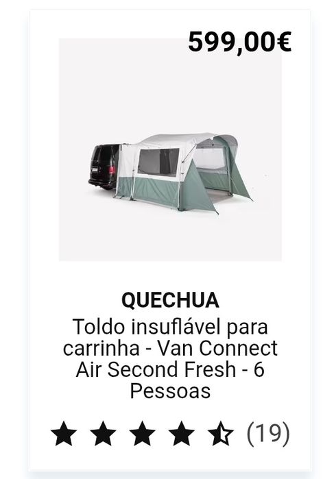 Vendo tenda nova