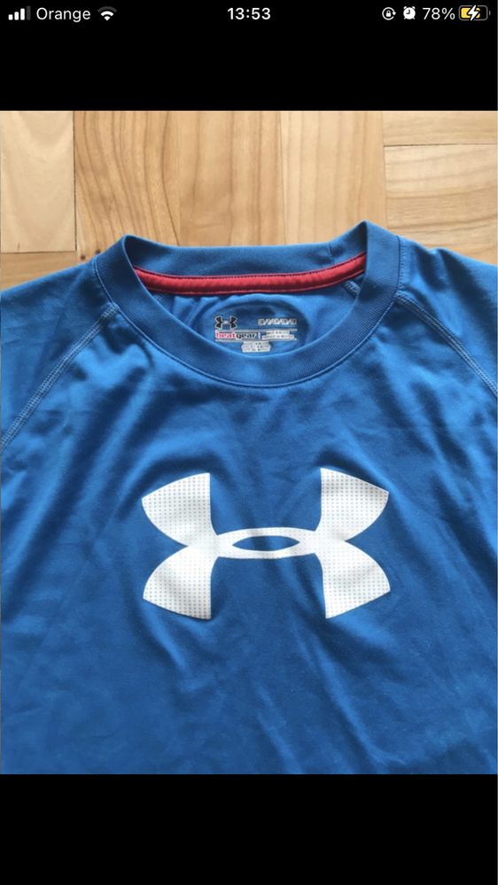 Koszulka sportowa rashguard Under Armour