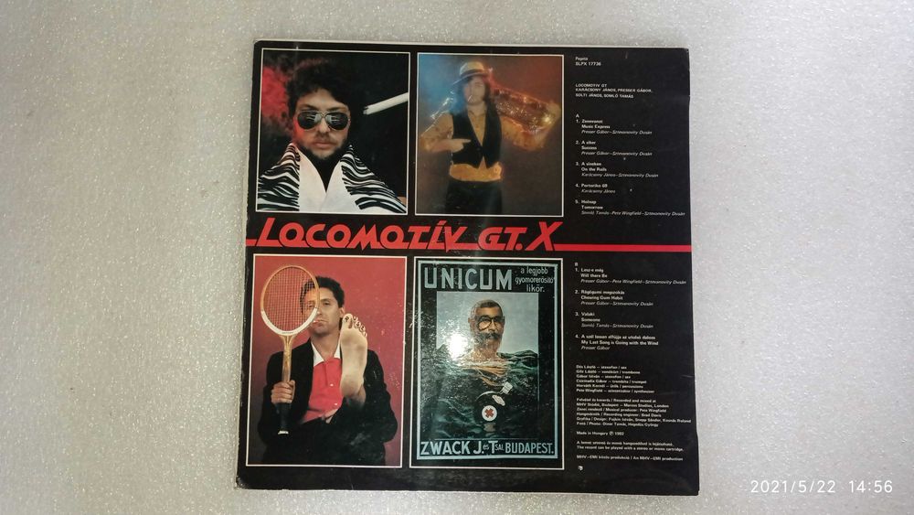 Виниловая пластинка Locomotiv GT. ‎X