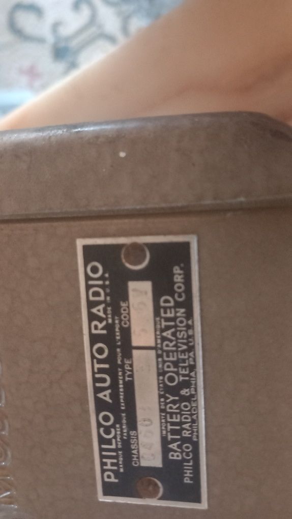 Radio Philco 802