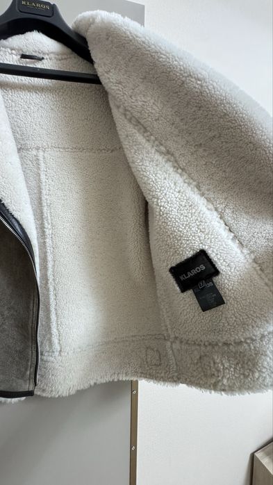 Натуральна жіноча дублянка з овчини від Klaros