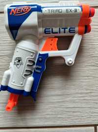 Pistolet NERF Elite Triad EX-3 + 3 strzałki