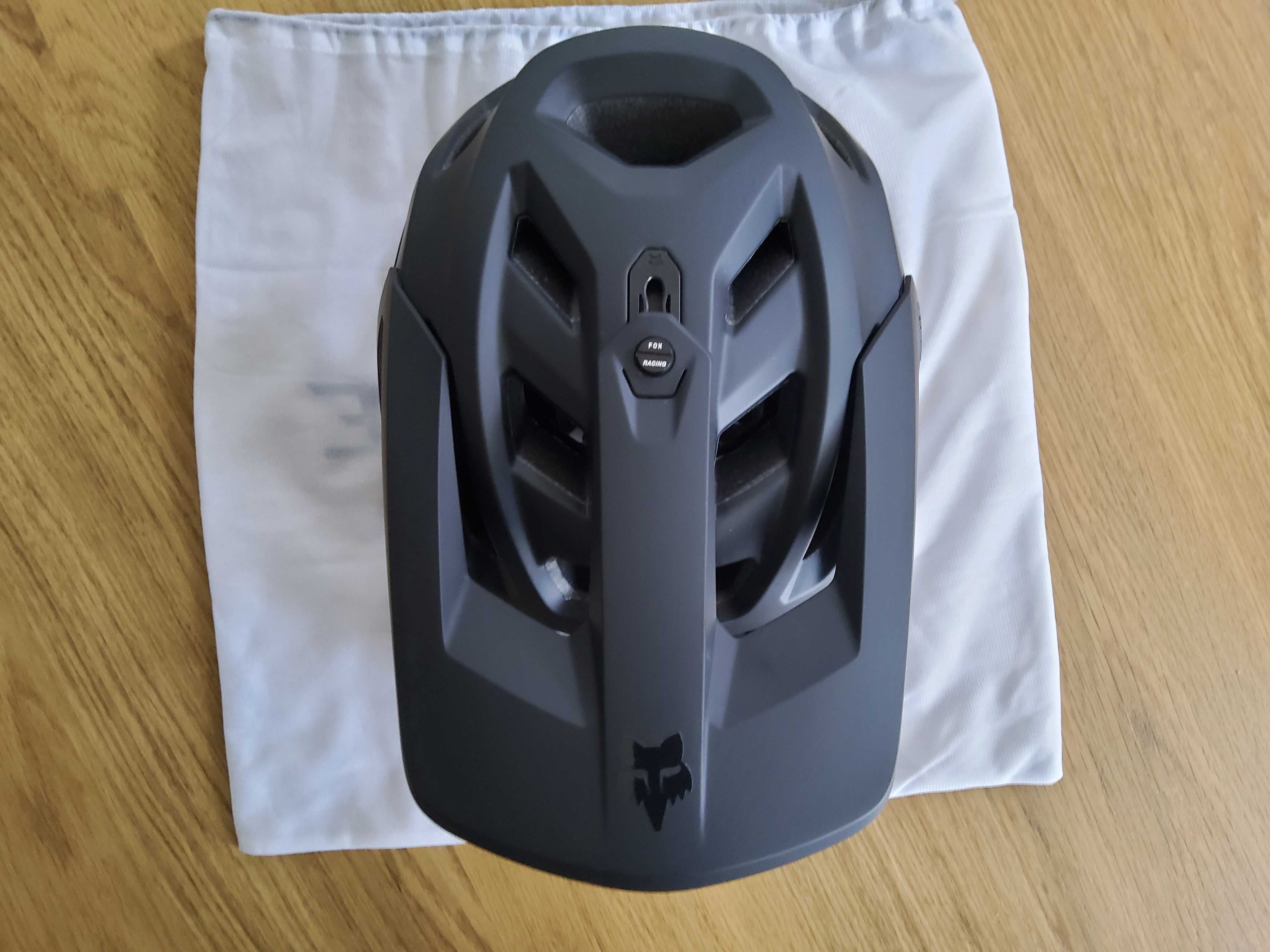 Kask Rowerowy Full Face Fox Proframe Matte Black (Rozmiar: M)