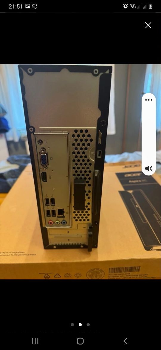 Desktop Acer aspire XC-840 Novo