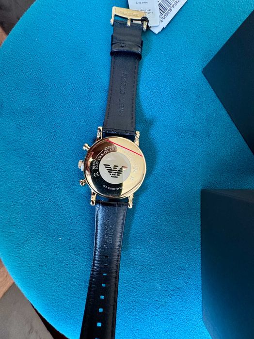 Zegarek męski Emporio Armani Luigi gold black AR1917 Nowy