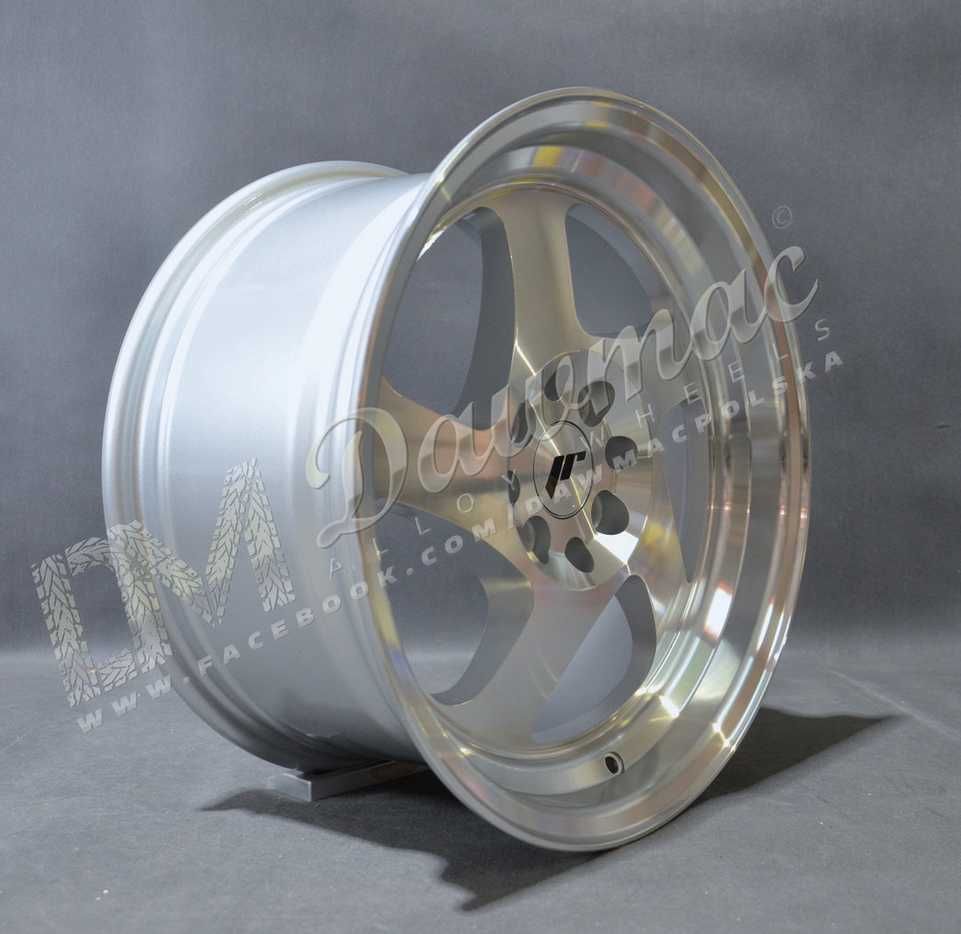 Felgi Japan Racing JR15 16" 8J ET25 4x100/4x108 Silver Machined